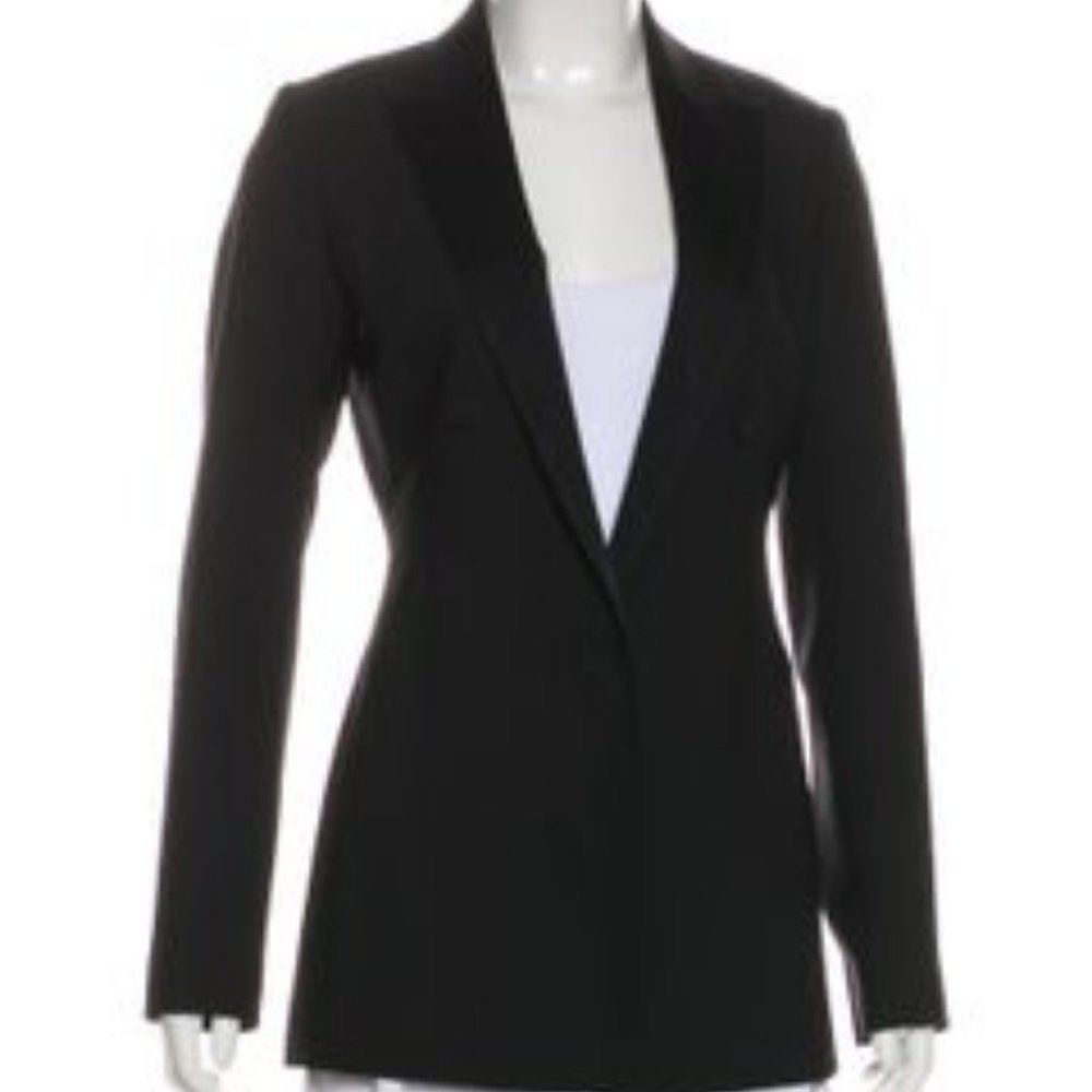 Theory Peak Label Wool Blazer Size 2